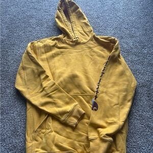 Carhartt Mustard Yellow Sweatshirt